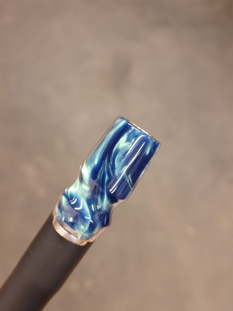 Osobní náustek – celoepox – modrý